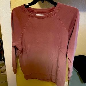 Mauve color hombre women’s sweat shirt